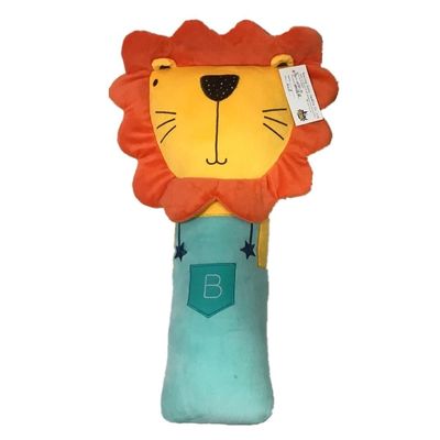 सुरक्षा आराम के लिए भरवां प्यारा शेर कुशन खिलौना आलीशान कार सीट तकिया खिलौना