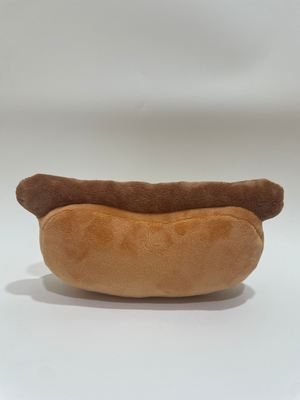 7 पीसी विविध हॉटडॉग प्लश खिलौने, प्यारा भोजन बच्चों और घर की सजावट के लिए भरवां जानवर