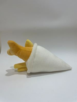 7 पीसी विभिन्न प्रकार की तली हुई मछली और चिप्स प्लश खिलौने, प्यारा भोजन बच्चों और घर की सजावट के लिए भरवां जानवर