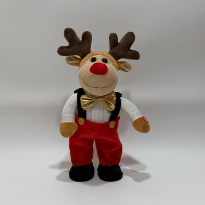 गाना और नाच क्रिसमस सांता और हिरण