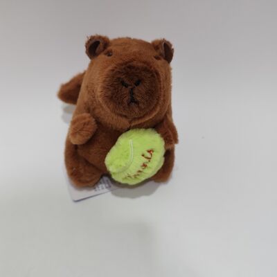 पुल-स्ट्रिंग कैपीबारा प्लश टॉय फ्लैपिंग विंग्स के साथ